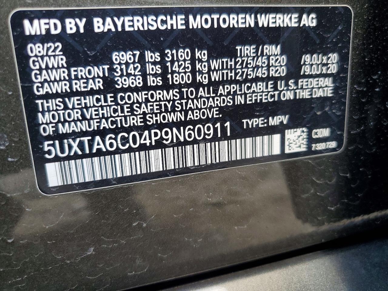 2023 BMW X5 xDrive45E - zdjęcie 14