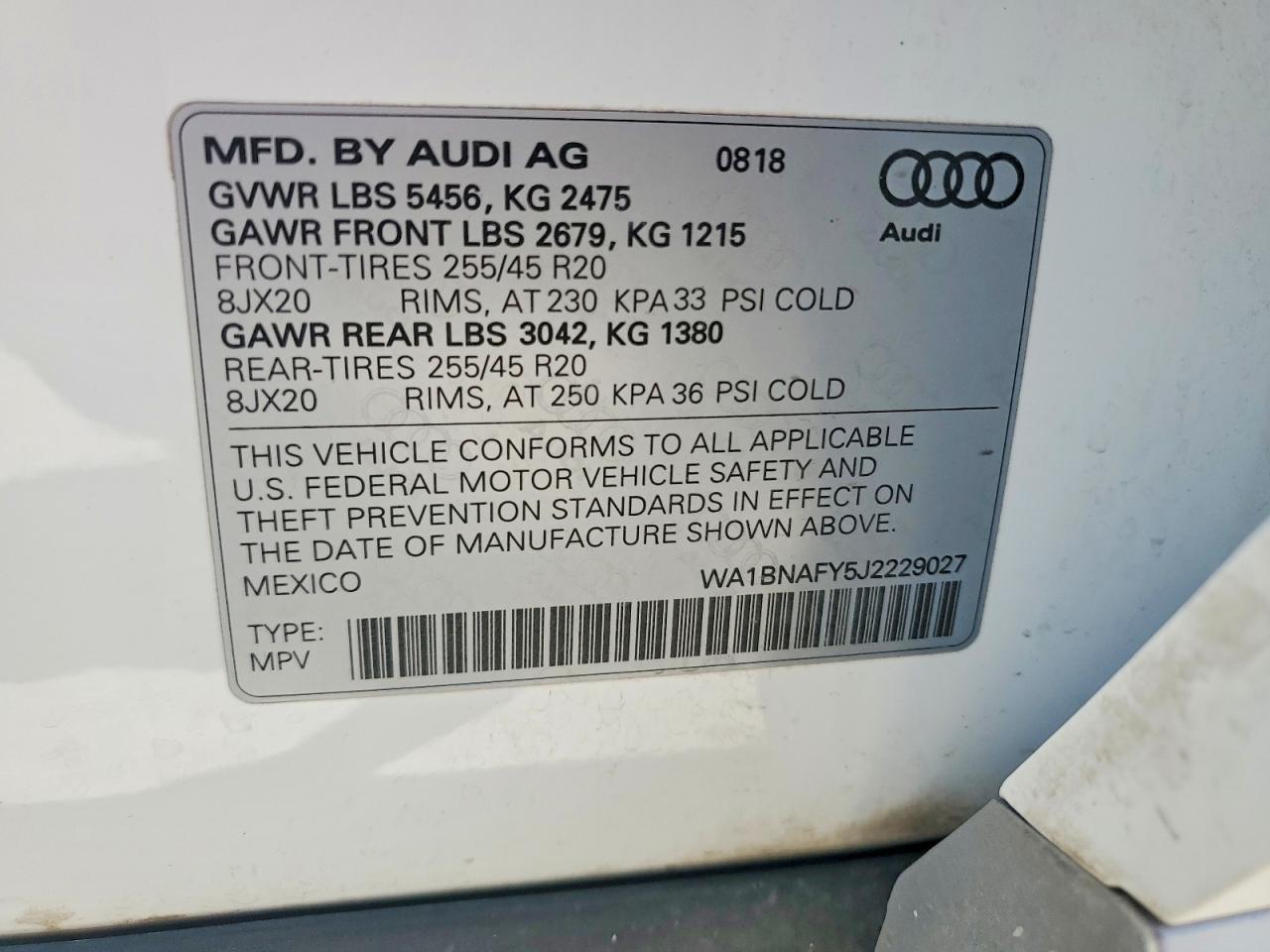 2018 Audi Q5 Premium Plus - zdjęcie 13
