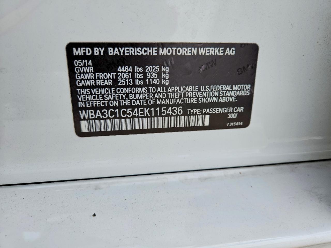2014 BMW 328 I Sulev - zdjęcie 13