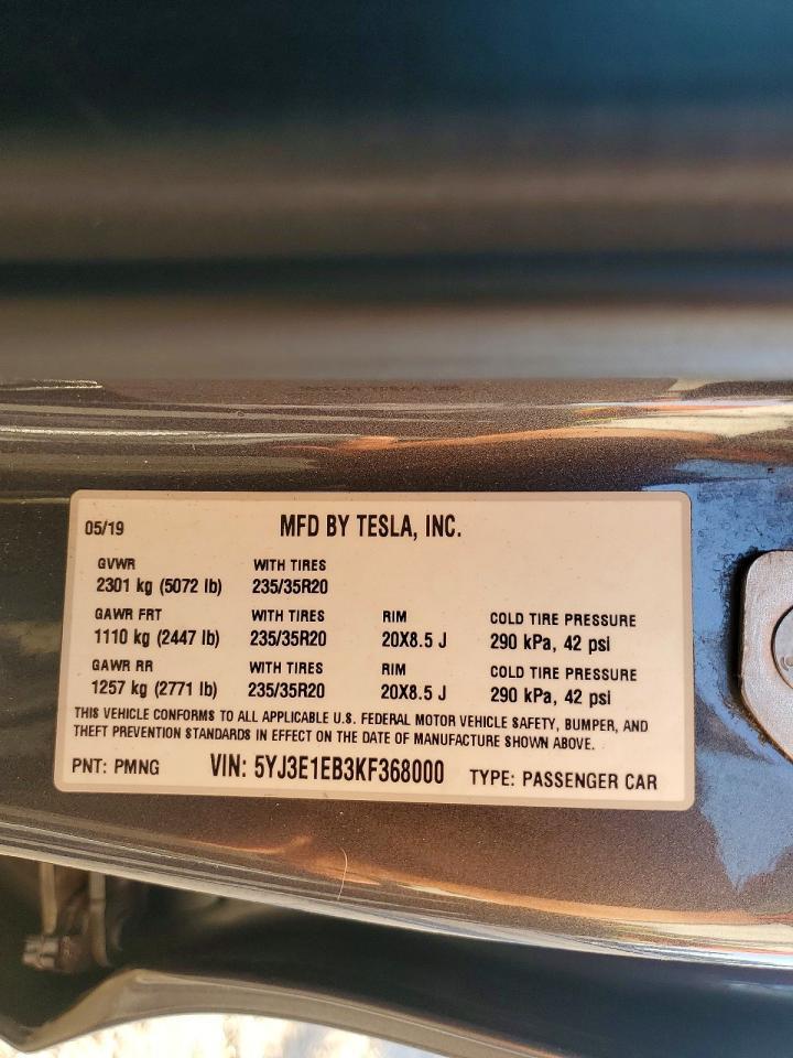 2019 Tesla Model 3 - zdjęcie 12