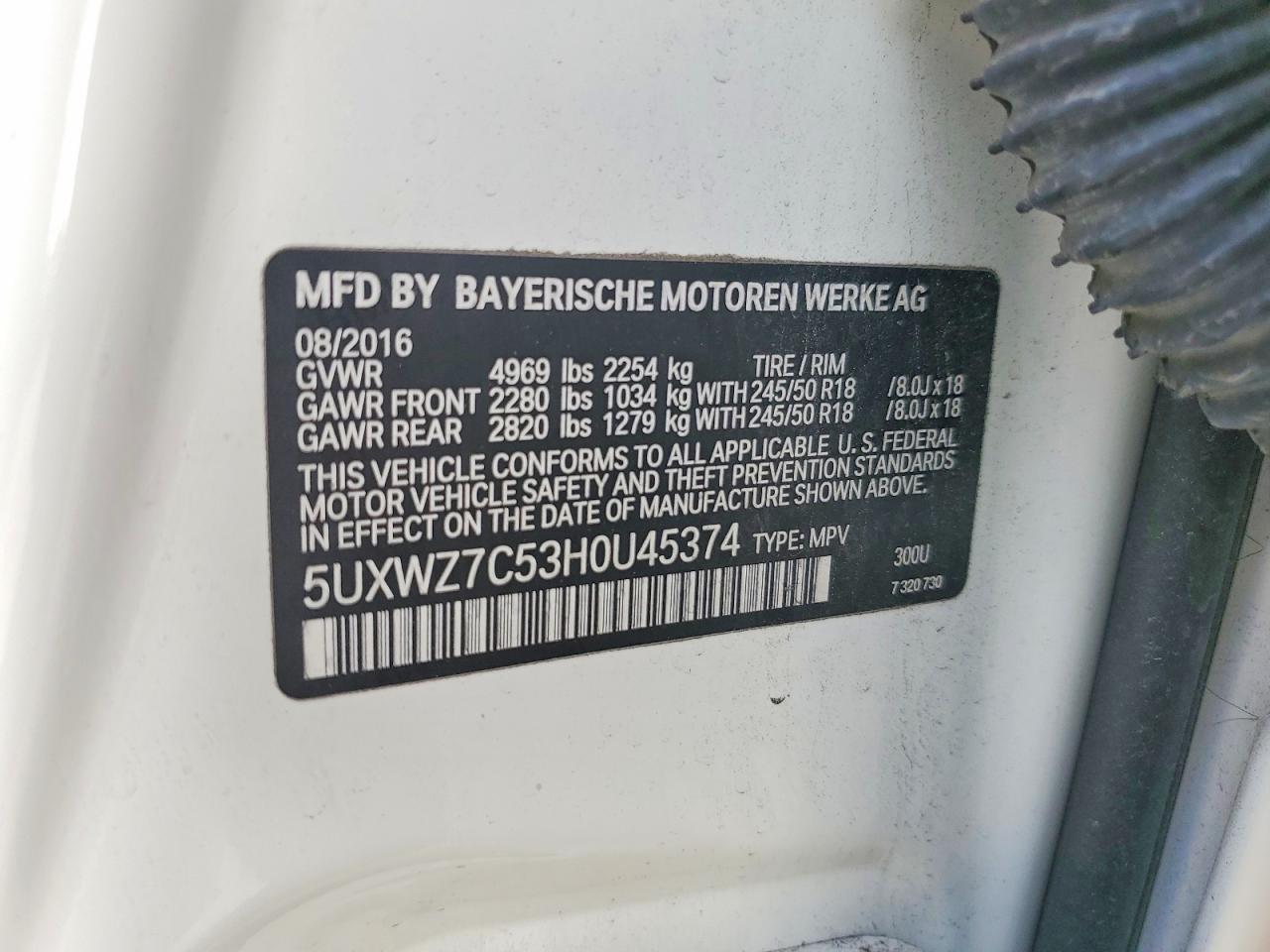 2017 BMW X3 Sdrive28I - zdjęcie 13