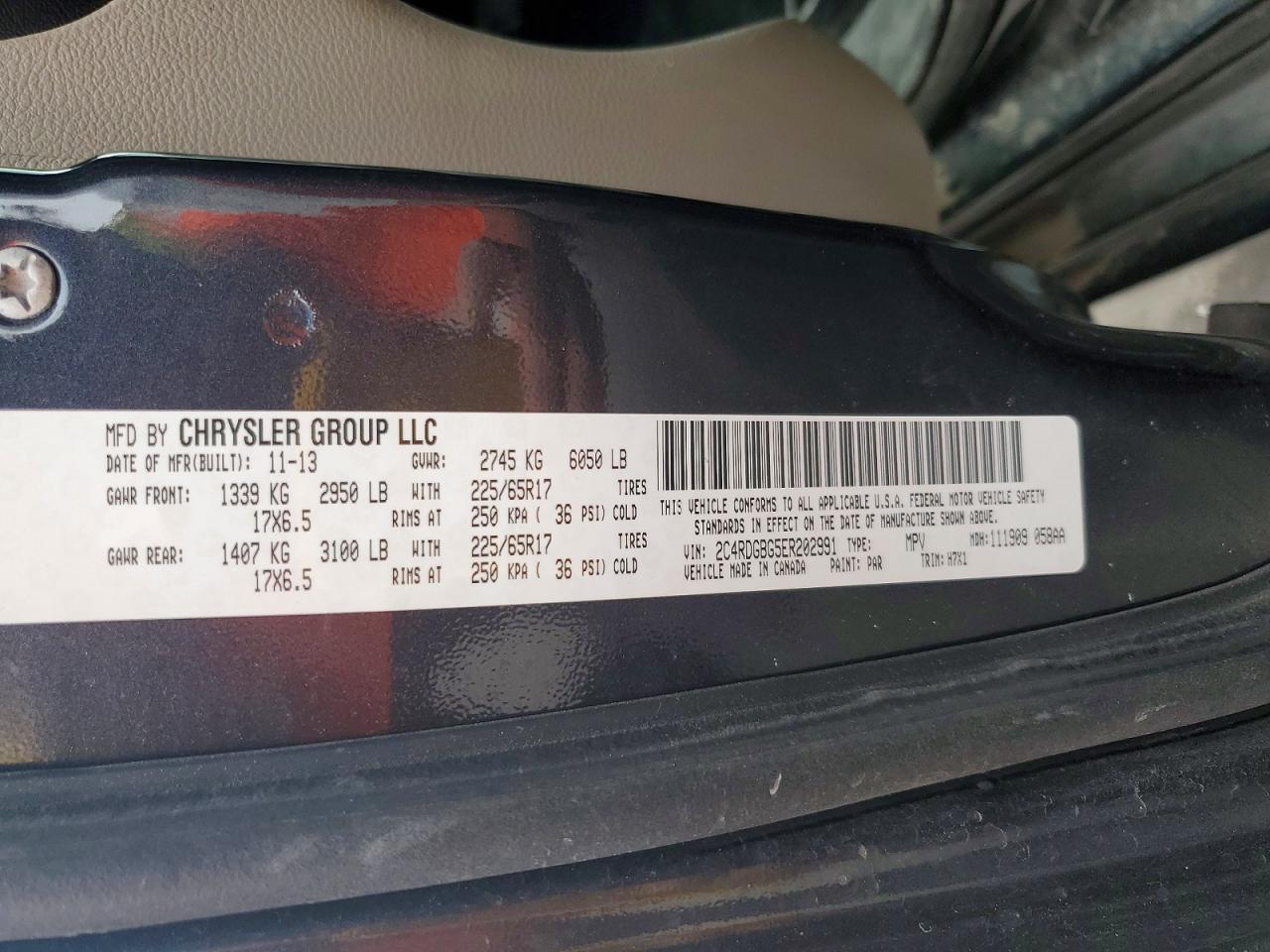 2014 Dodge Grand Caravan Se - zdjęcie 14