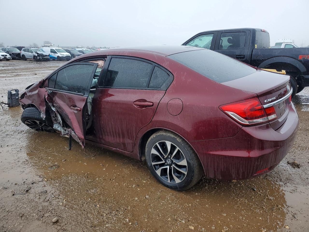 2015 Honda Civic Ex - zdjęcie 2