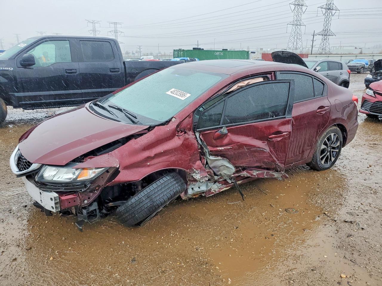 2015 Honda Civic Ex - zdjęcie główne