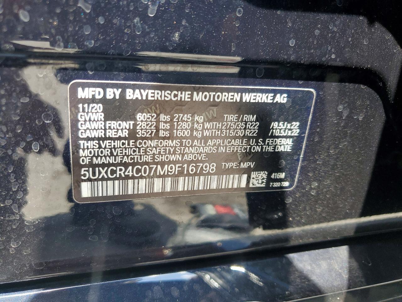 2021 BMW X5 Sdrive 40I - zdjęcie 13