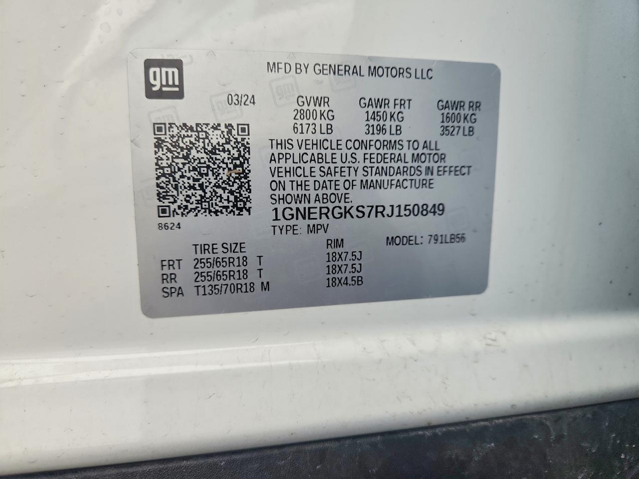 2024 Chevrolet Traverse Lt - zdjęcie 13