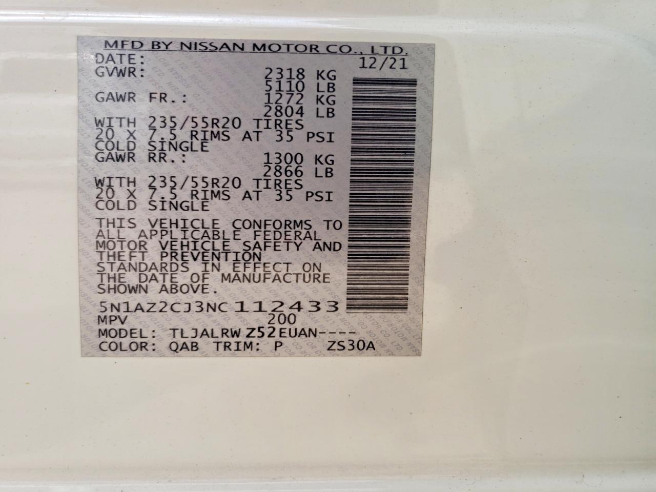 2022 Nissan Murano Sl - zdjęcie 12