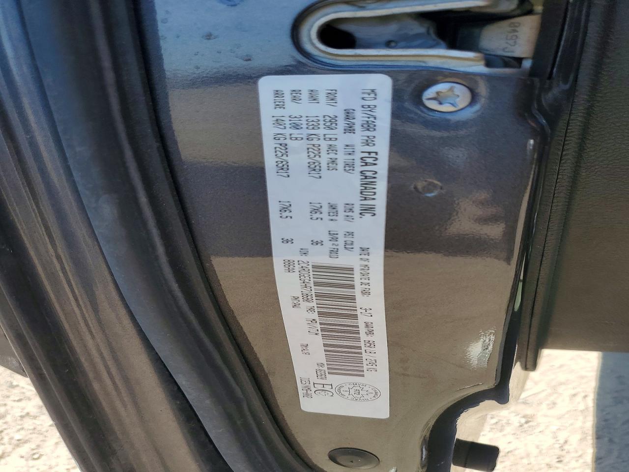 2017 Dodge Grand Caravan Gt - zdjęcie 14