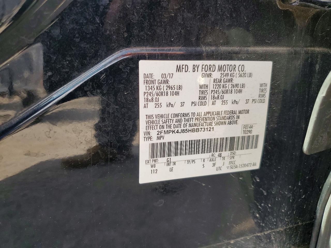 2017 Ford Edge Sel - zdjęcie 14