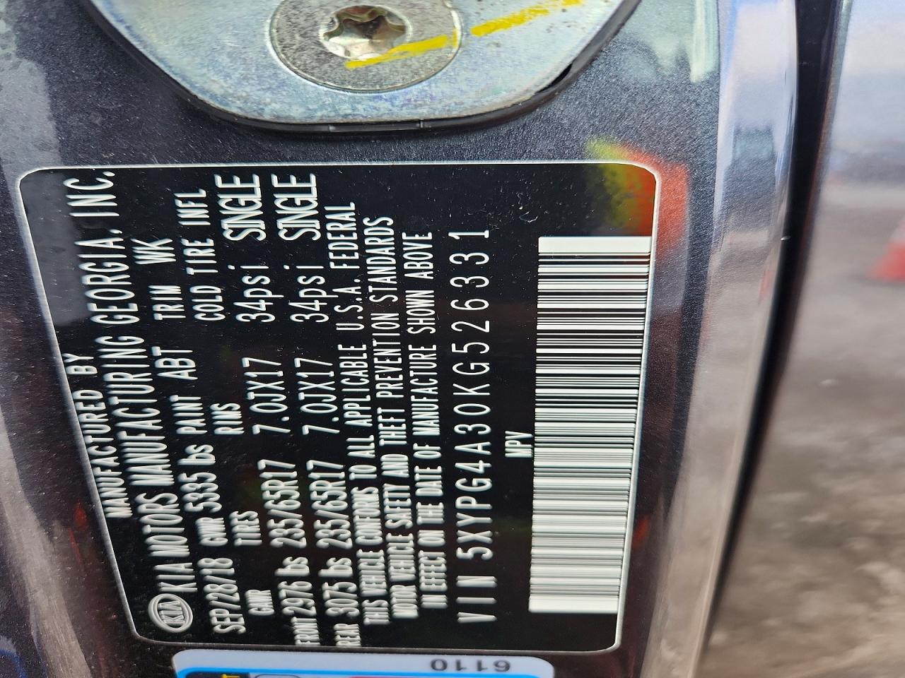 2019 Kia Sorento Lx - zdjęcie 13