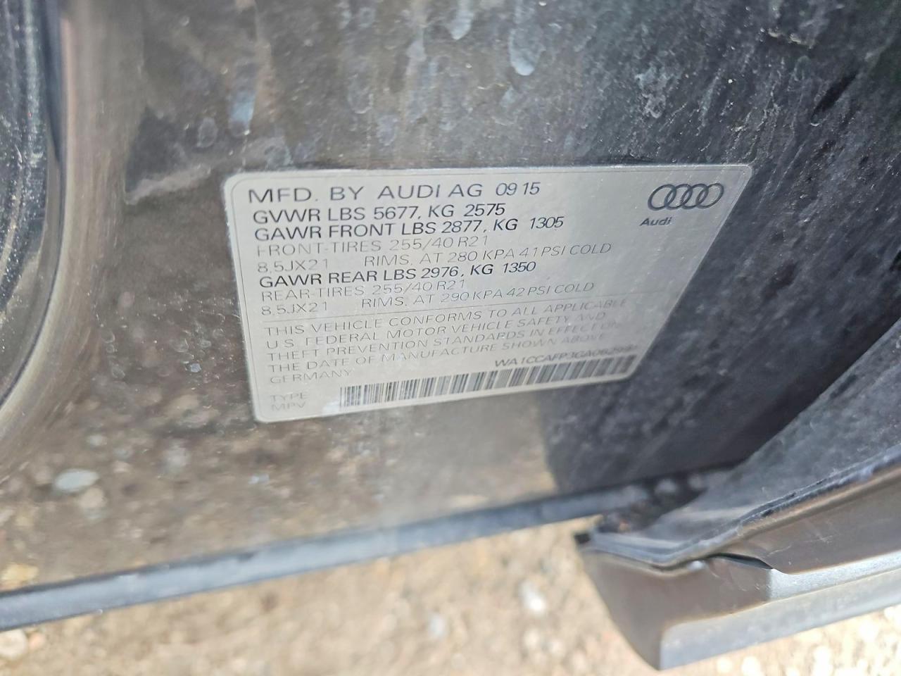 2016 Audi Sq5 Premium Plus - zdjęcie 6