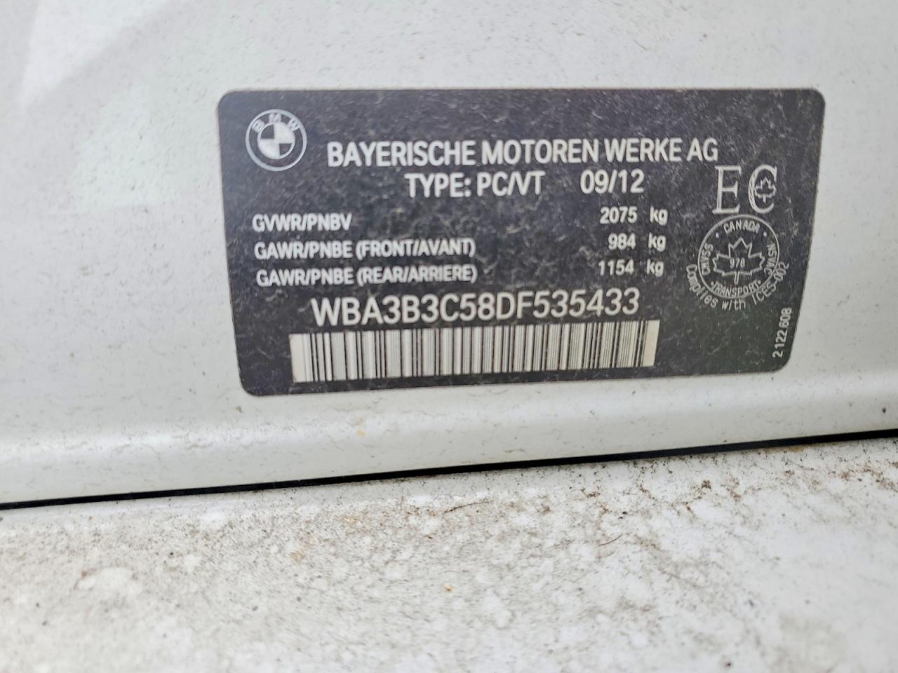 2013 BMW 328 Xi - zdjęcie 12
