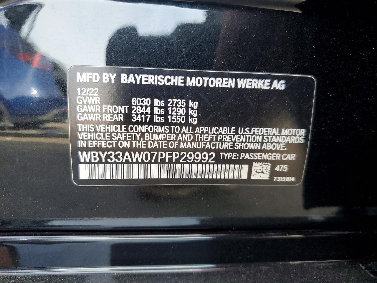 2023 BMW I4 M50 - zdjęcie 12