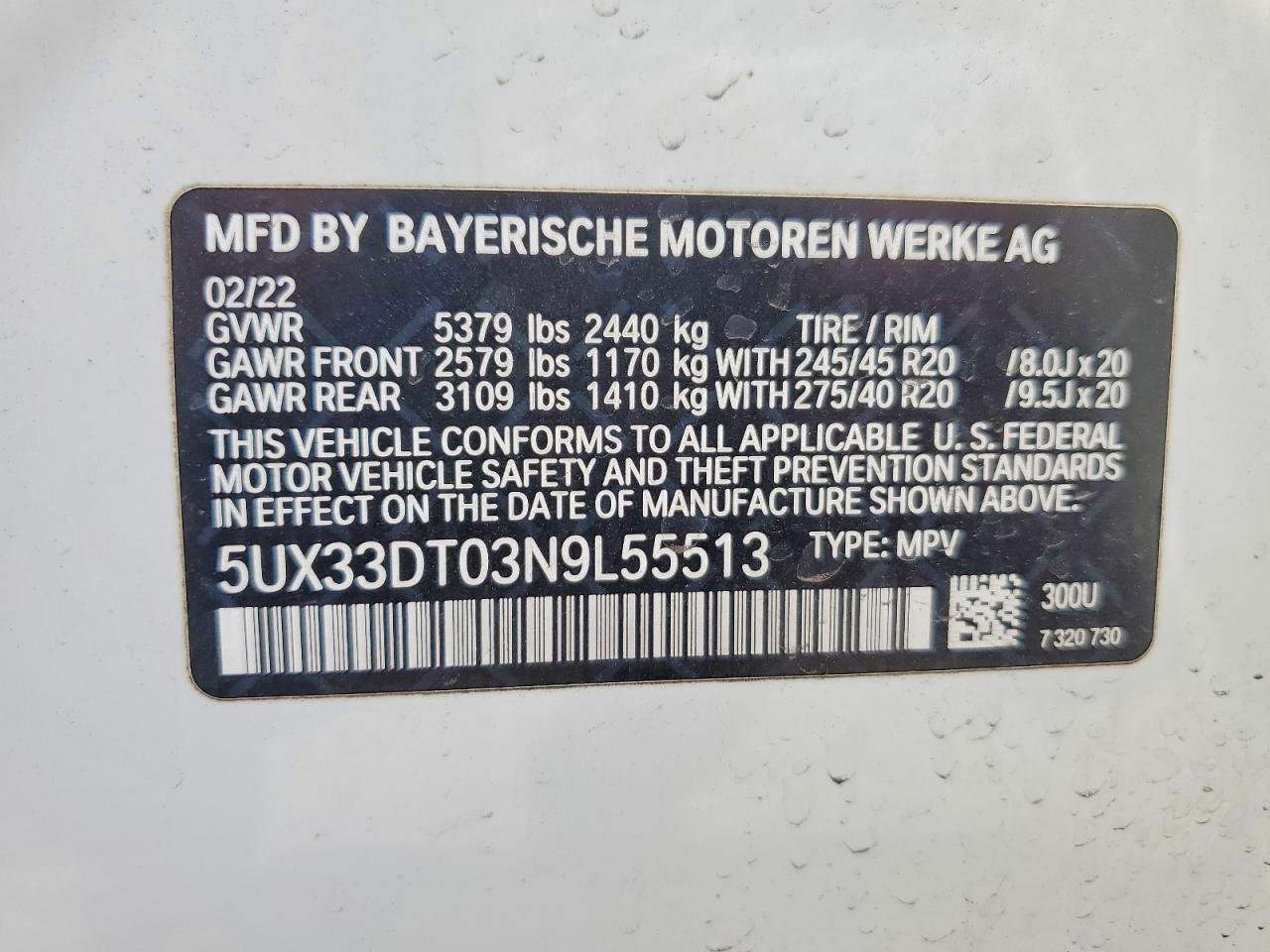 2022 BMW X4 xDrive30I - zdjęcie 13