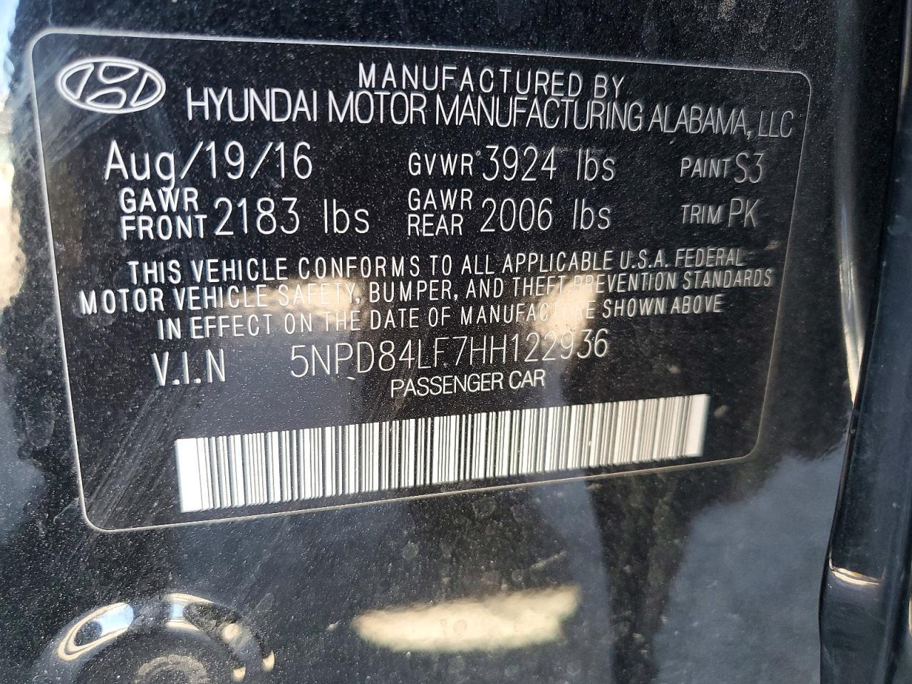 2017 Hyundai Elantra Se - zdjęcie 13