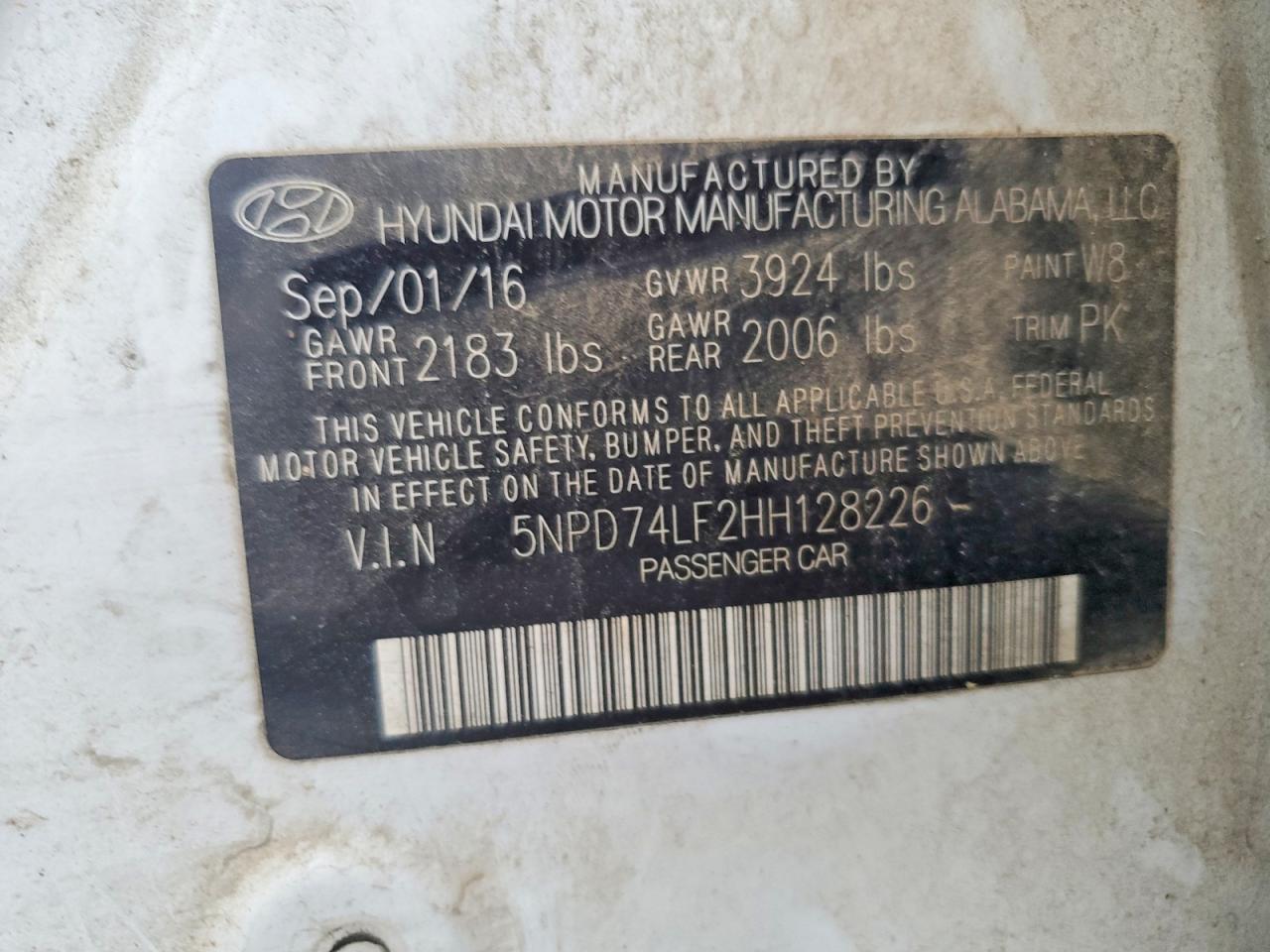 2017 Hyundai Elantra Se - zdjęcie 12