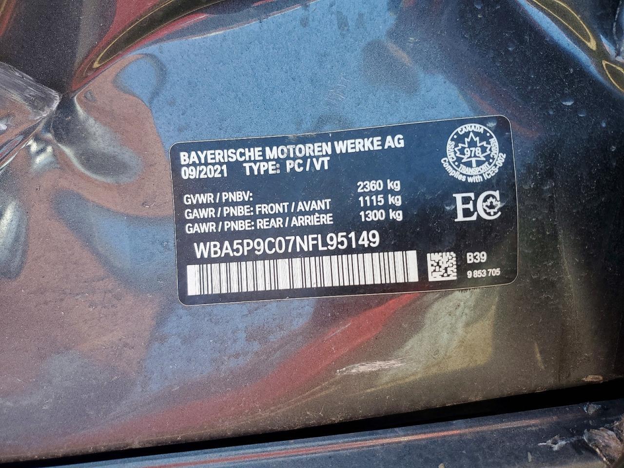 2022 BMW 330Xe - zdjęcie 12