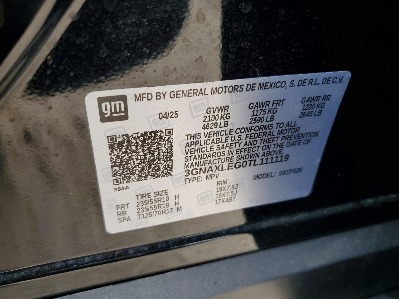 2026 Chevrolet Equinox Rs - zdjęcie 13