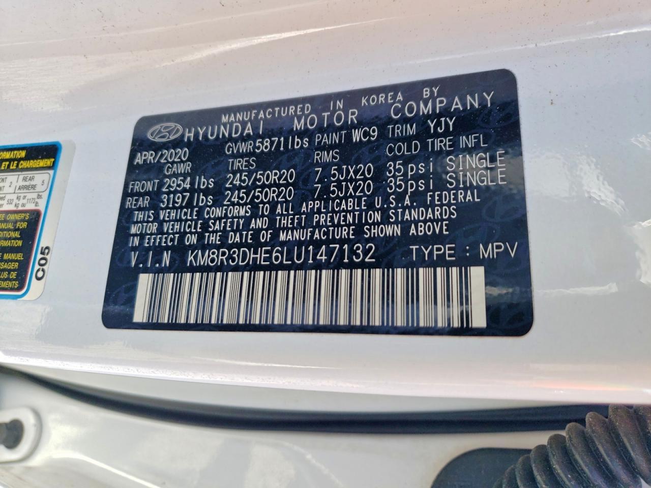 2020 Hyundai Palisade Sel - zdjęcie 13