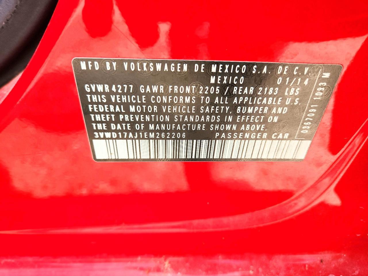 2014 Volkswagen Jetta Se - zdjęcie 12