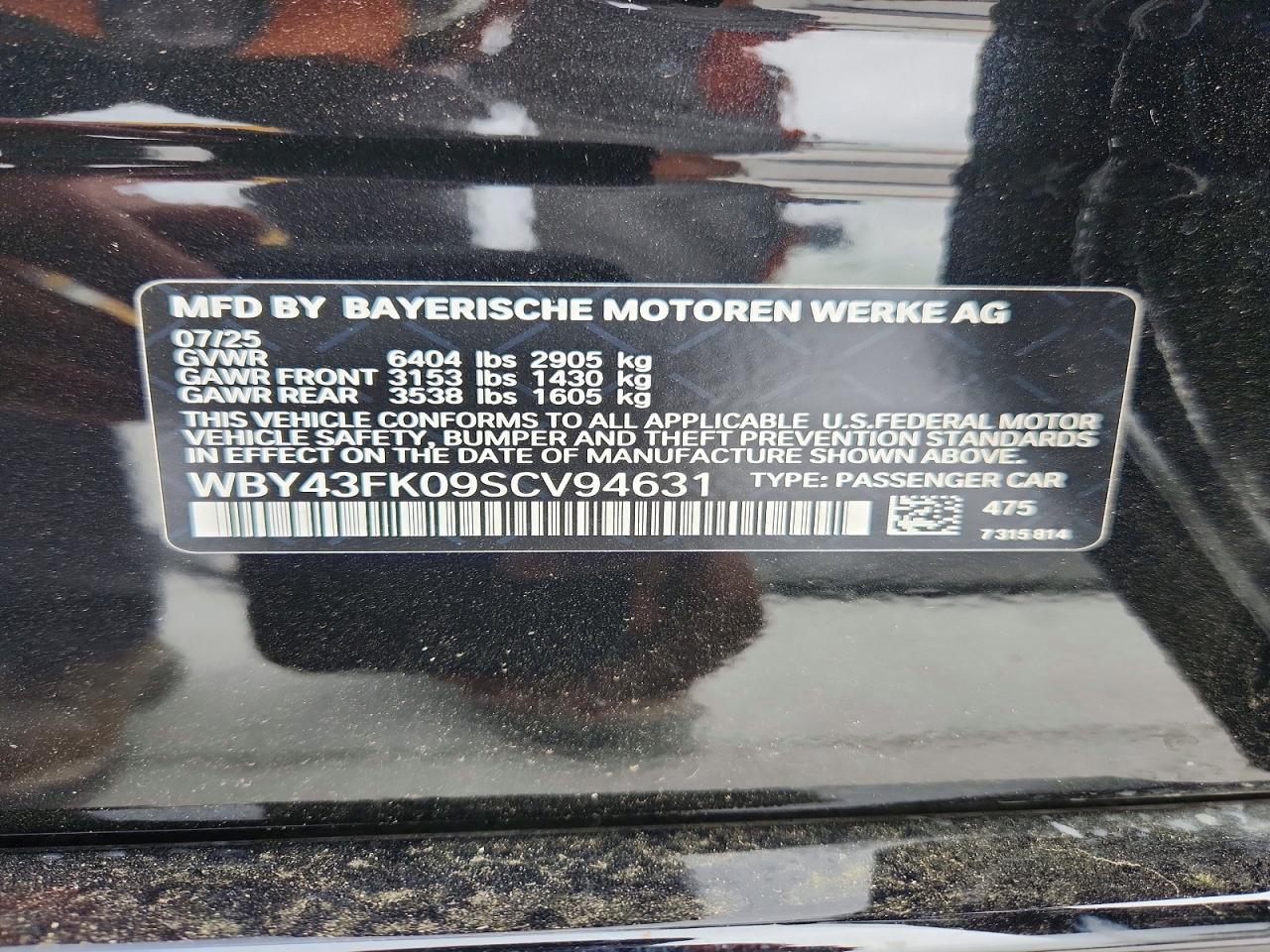 2025 BMW I5 M60 - zdjęcie 12