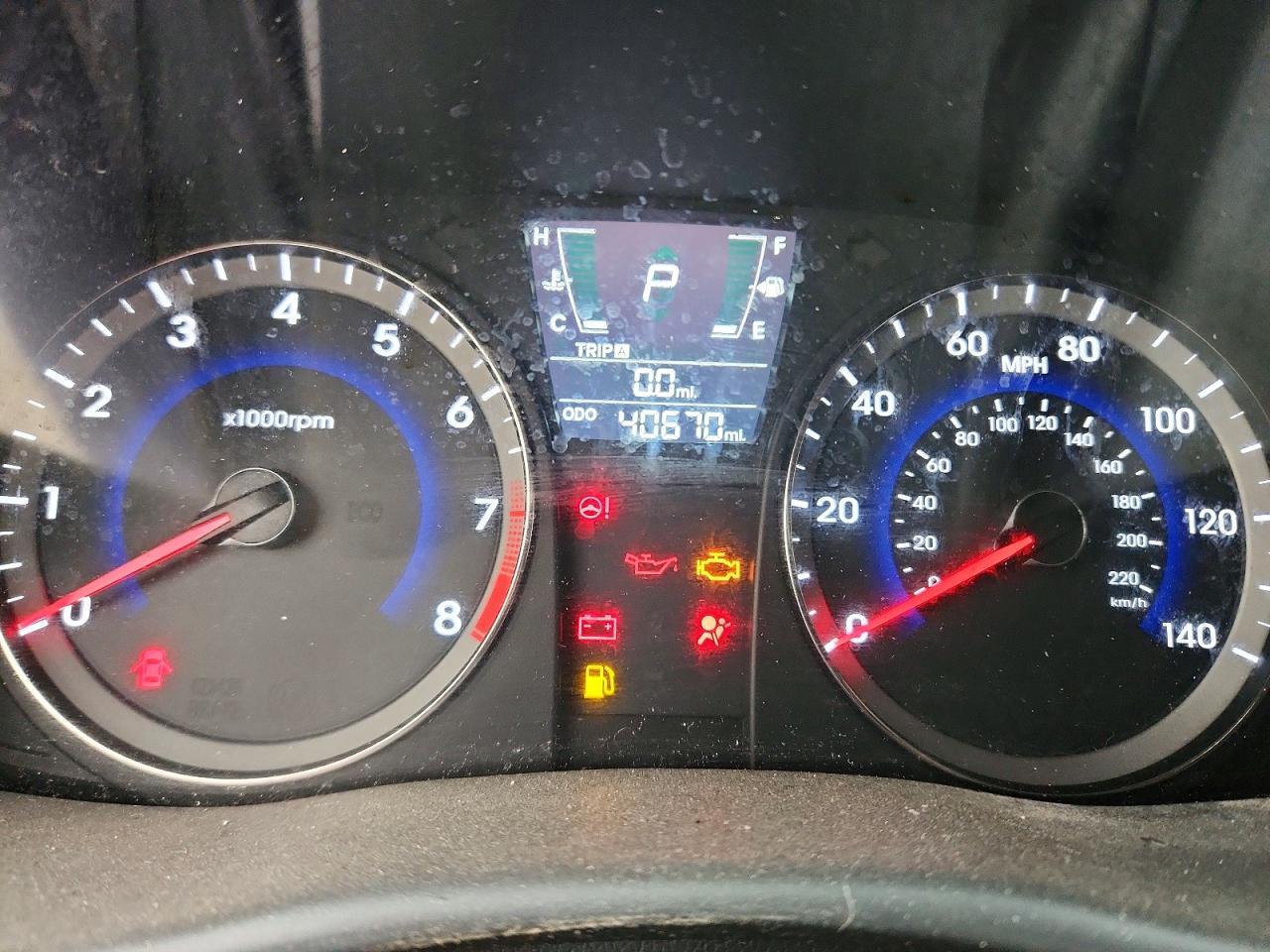 2014 Hyundai Accent Gls - zdjęcie 9