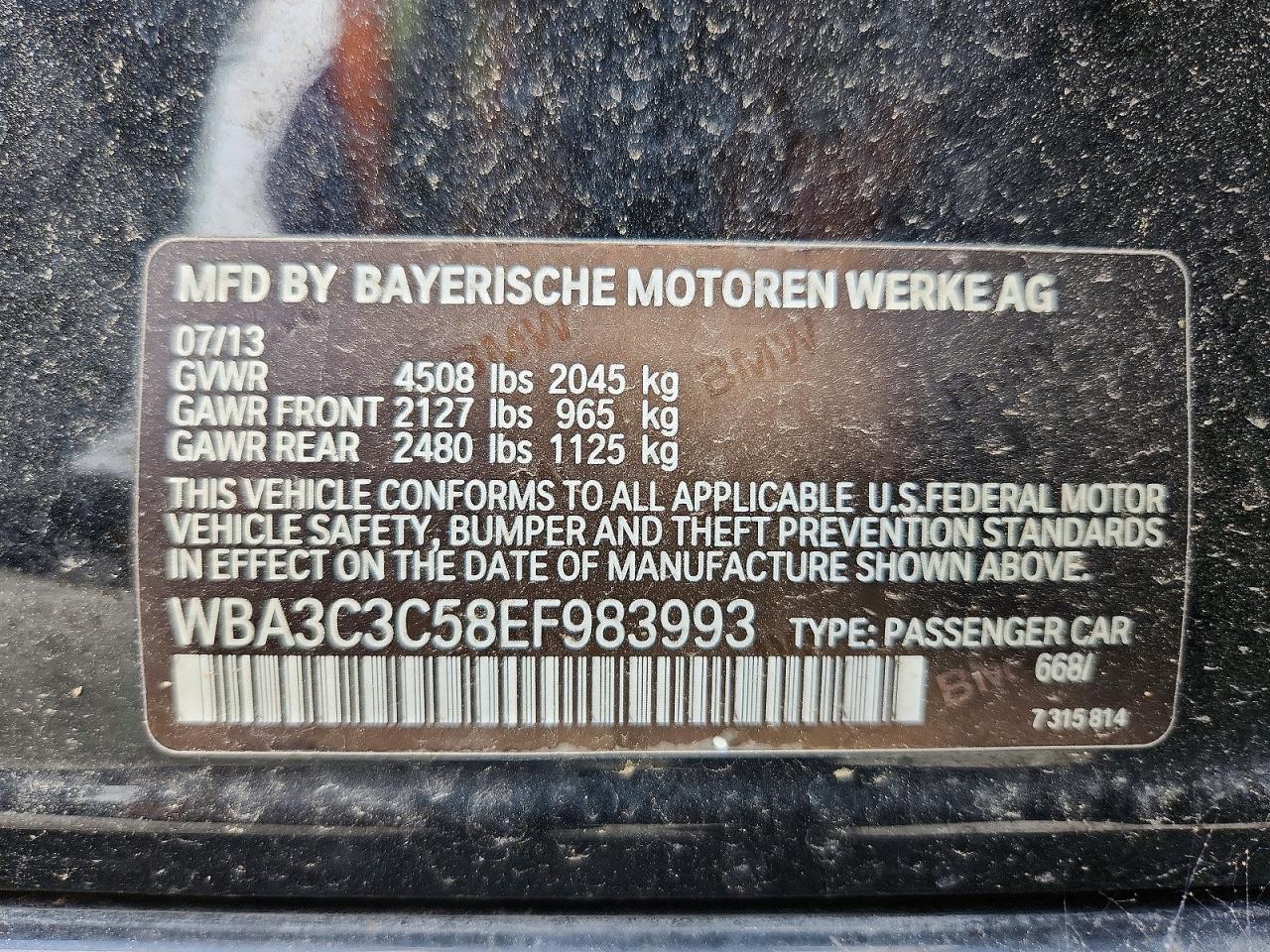2014 BMW 320 I xDrive - zdjęcie 12