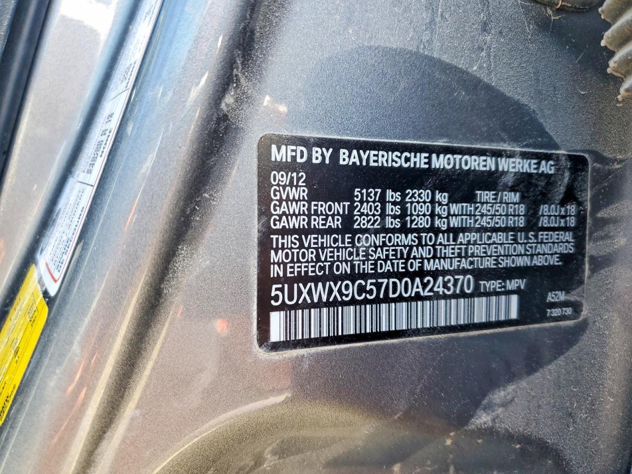 2013 BMW X3 xDrive28I - zdjęcie 13
