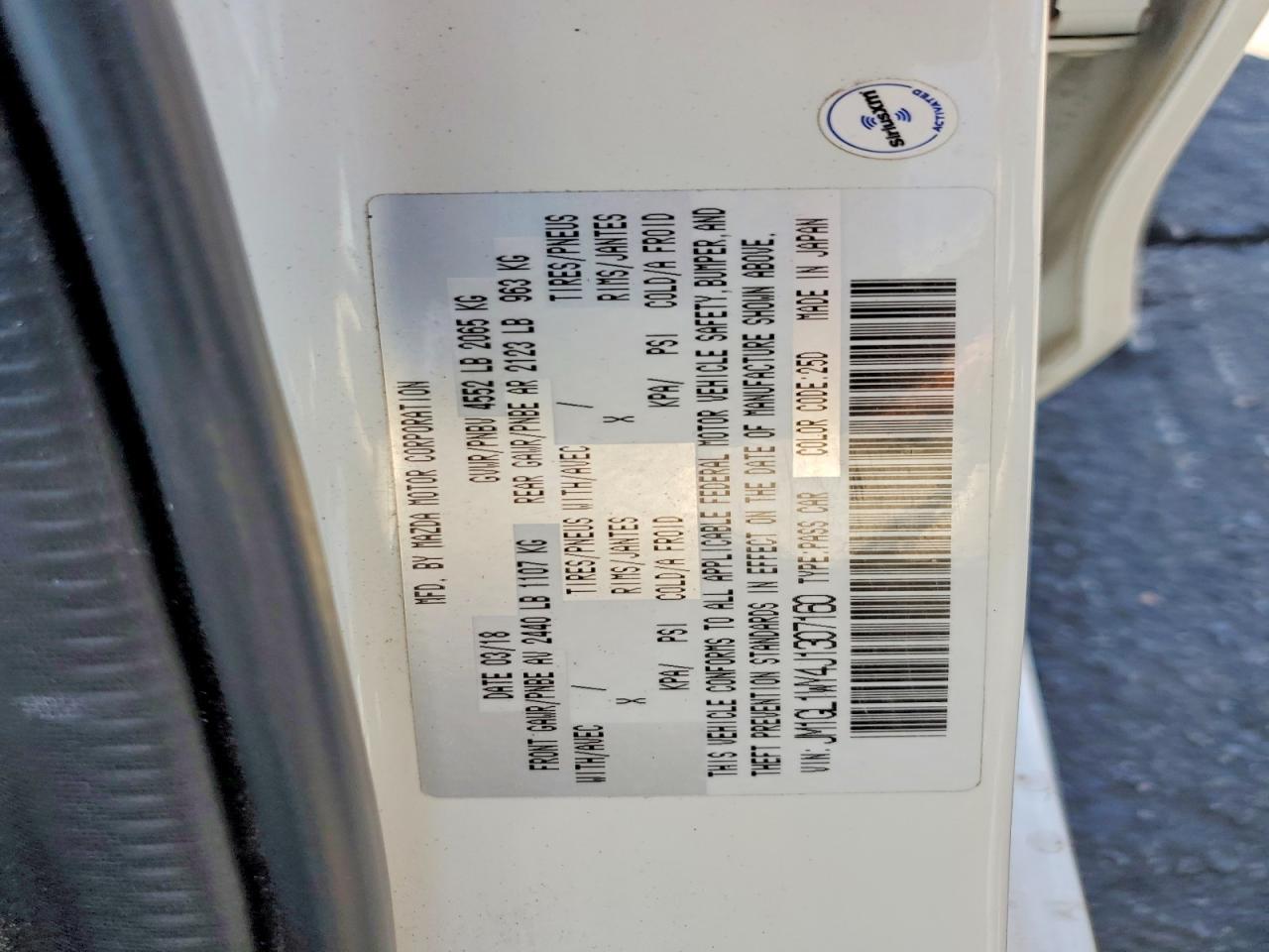 2018 Mazda 6 Grand Touring Reserve - zdjęcie 12