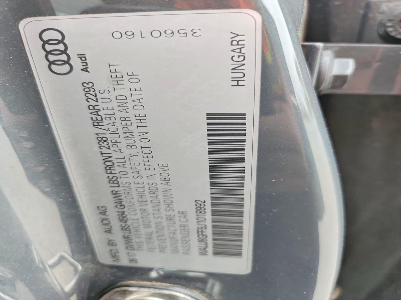 2018 Audi A3 Premium Plus - zdjęcie 12