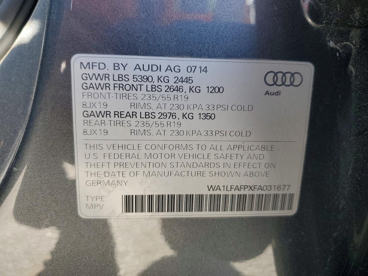 2015 Audi Q5 Premium Plus - zdjęcie 13