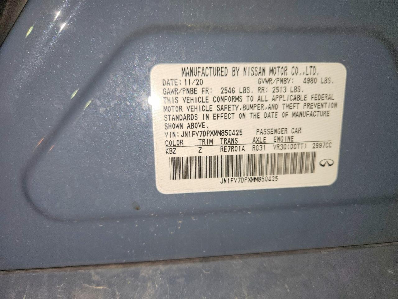 2021 Infiniti Q50 Red Sport 400 - zdjęcie 12