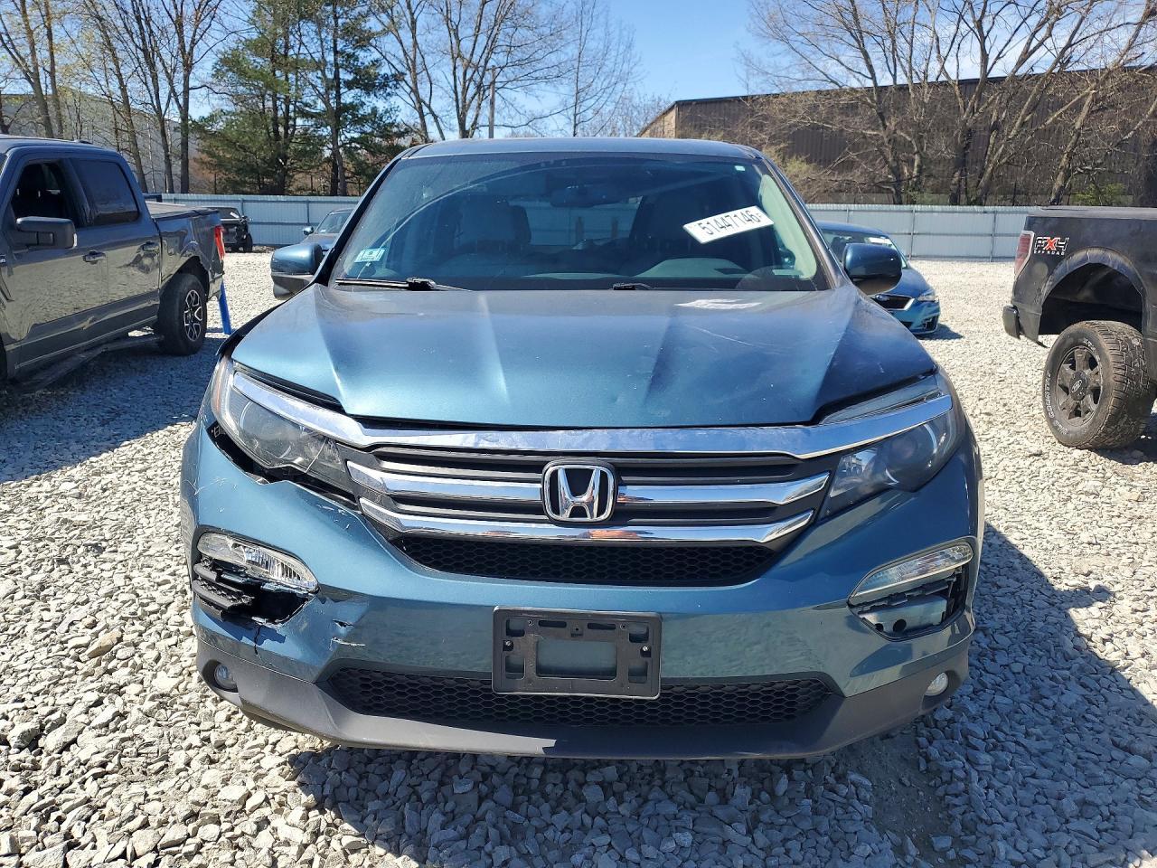 2017 Honda Pilot Exl - zdjęcie 5