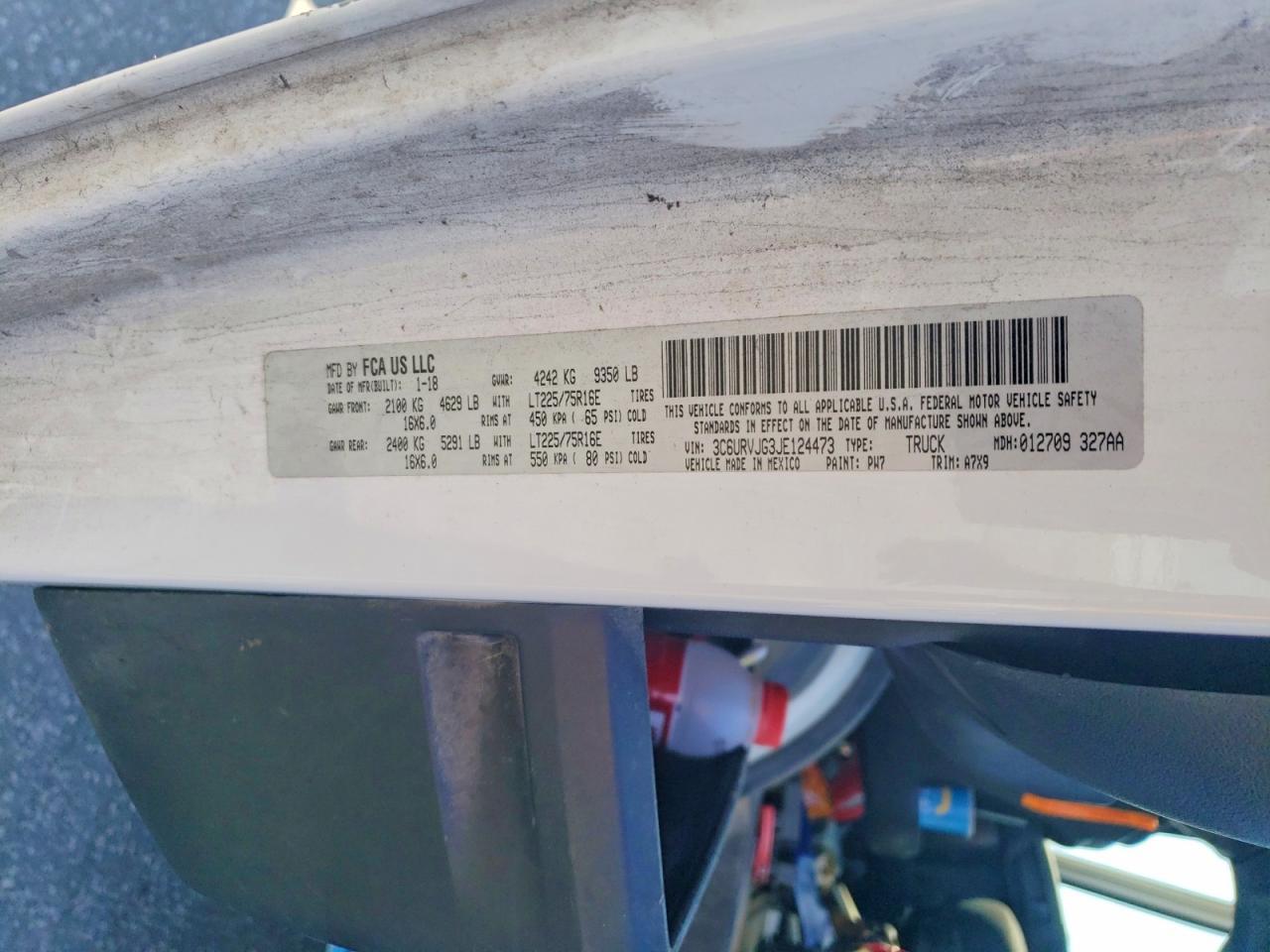 2018 Ram Promaster 3500 3500 High - zdjęcie 12