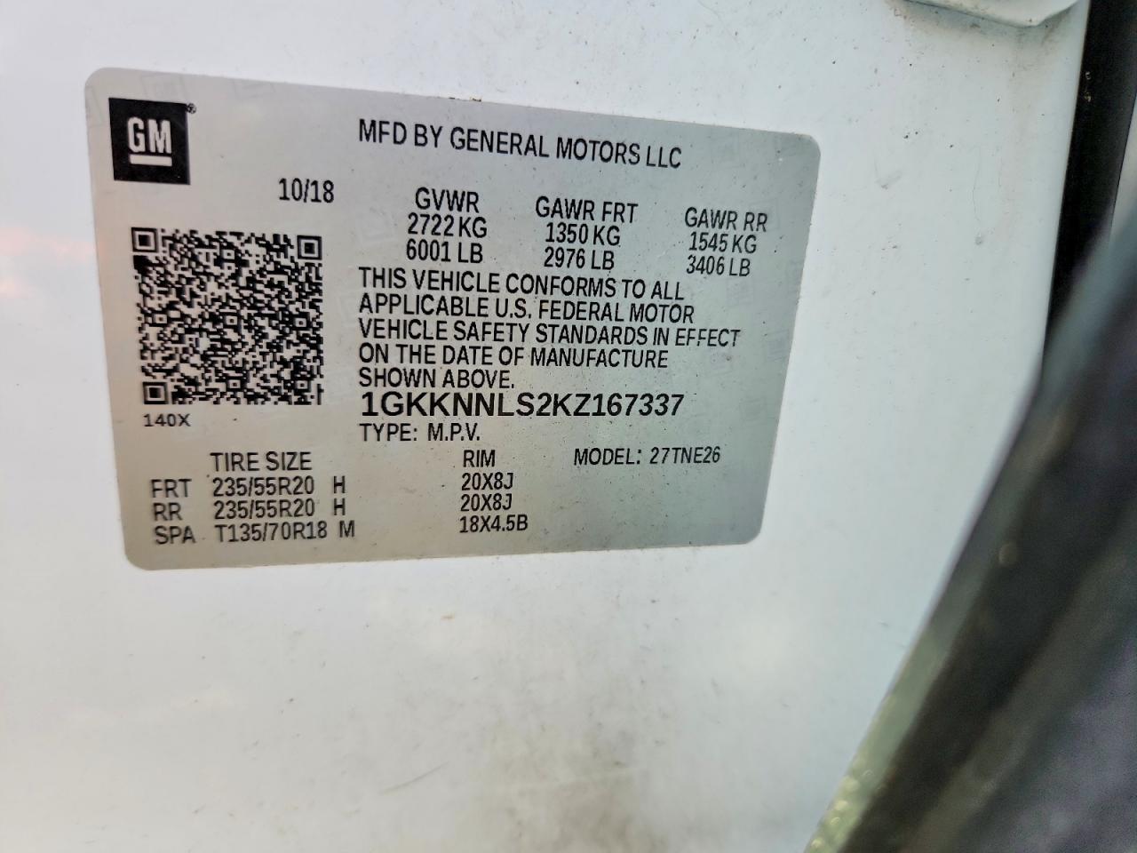 2019 GMC Acadia Slt-2 - zdjęcie 13