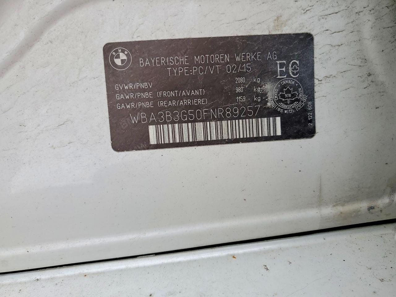 2015 BMW 328 Xi - zdjęcie 12