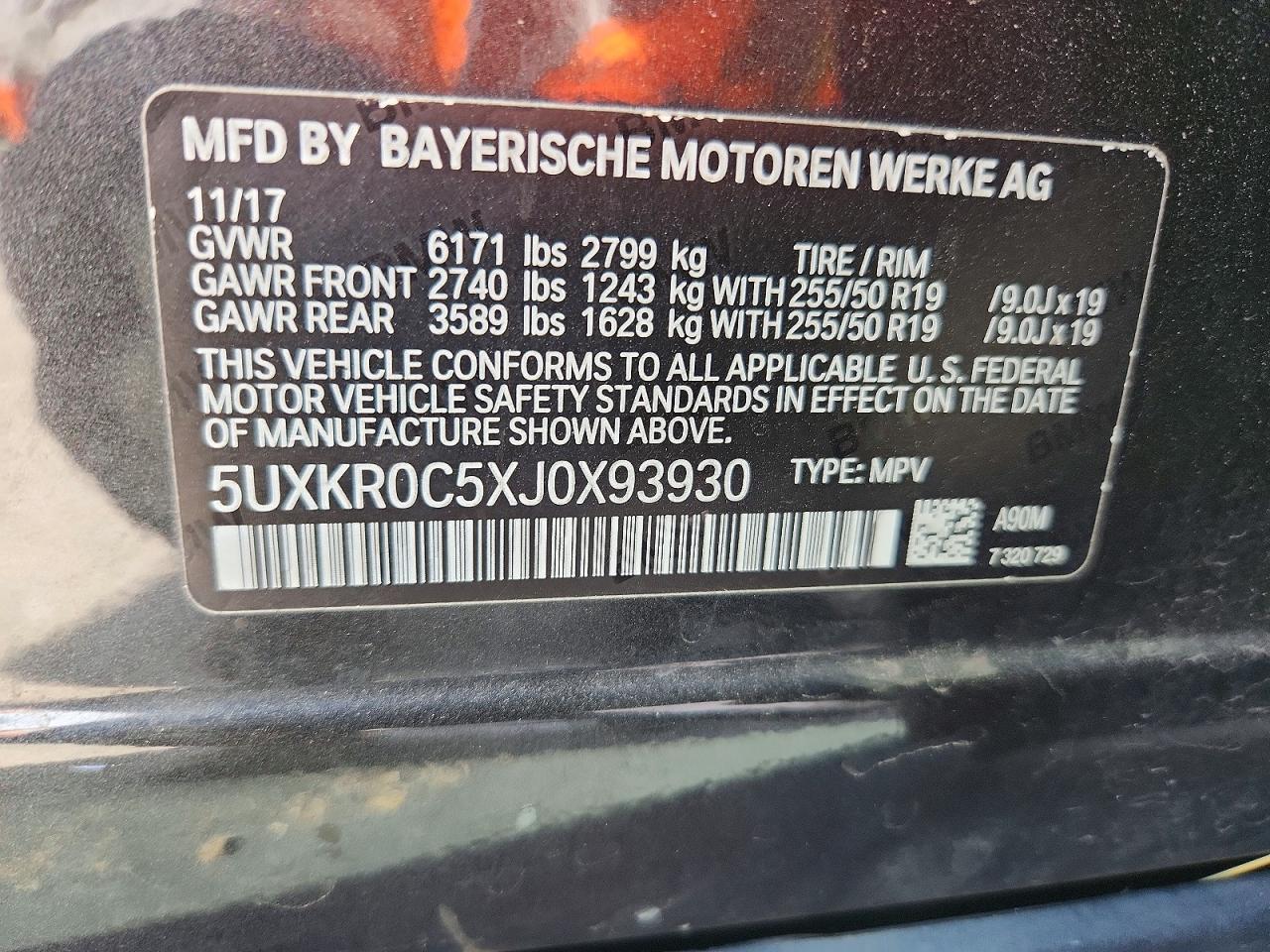 2018 BMW X5 xDrive35I - zdjęcie 14