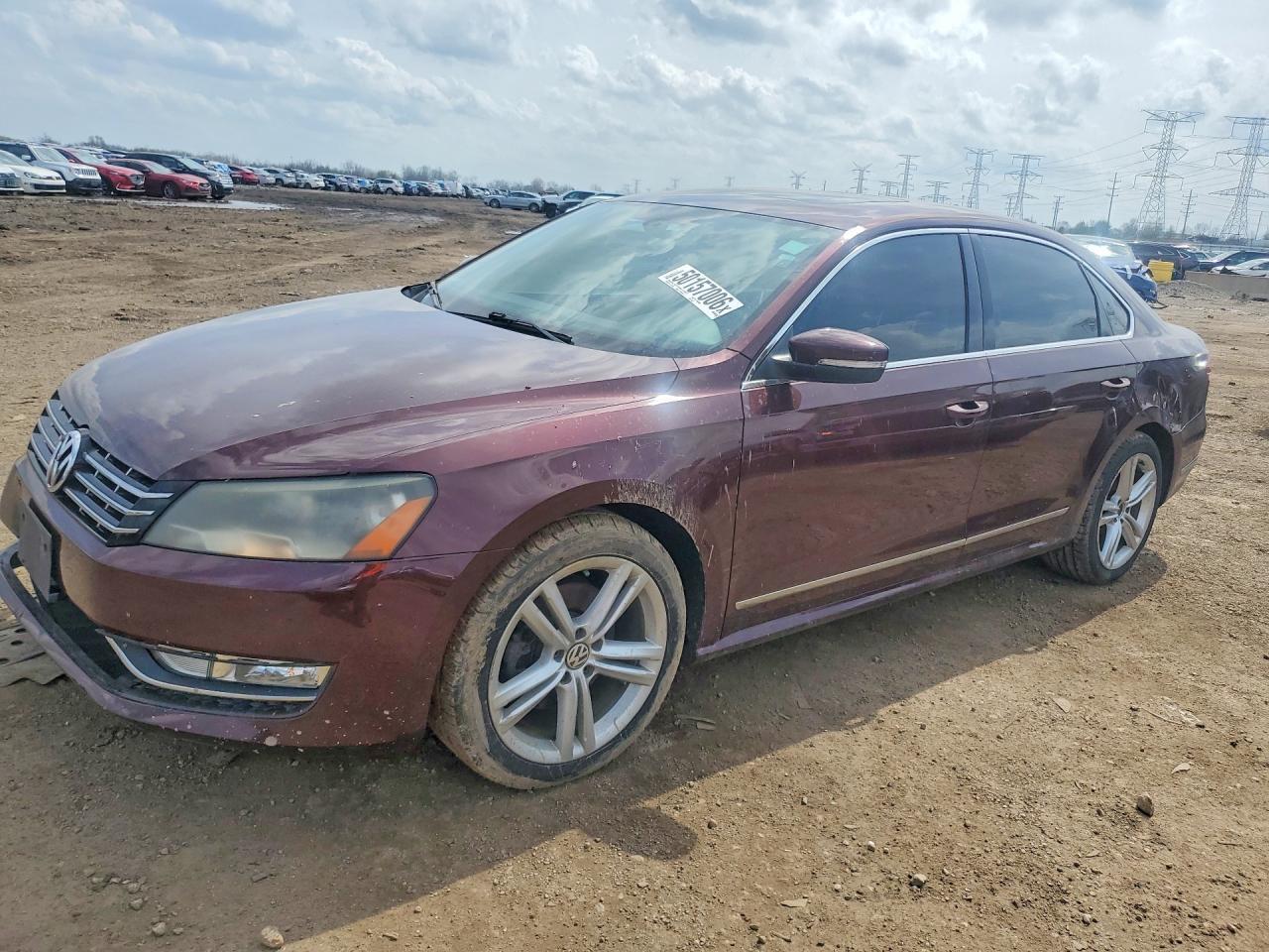 2013 Volkswagen Passat Sel - zdjęcie główne