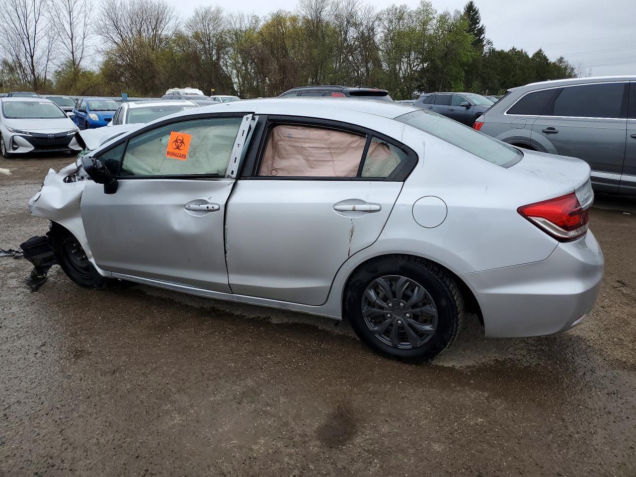 2015 Honda Civic Lx - zdjęcie 2