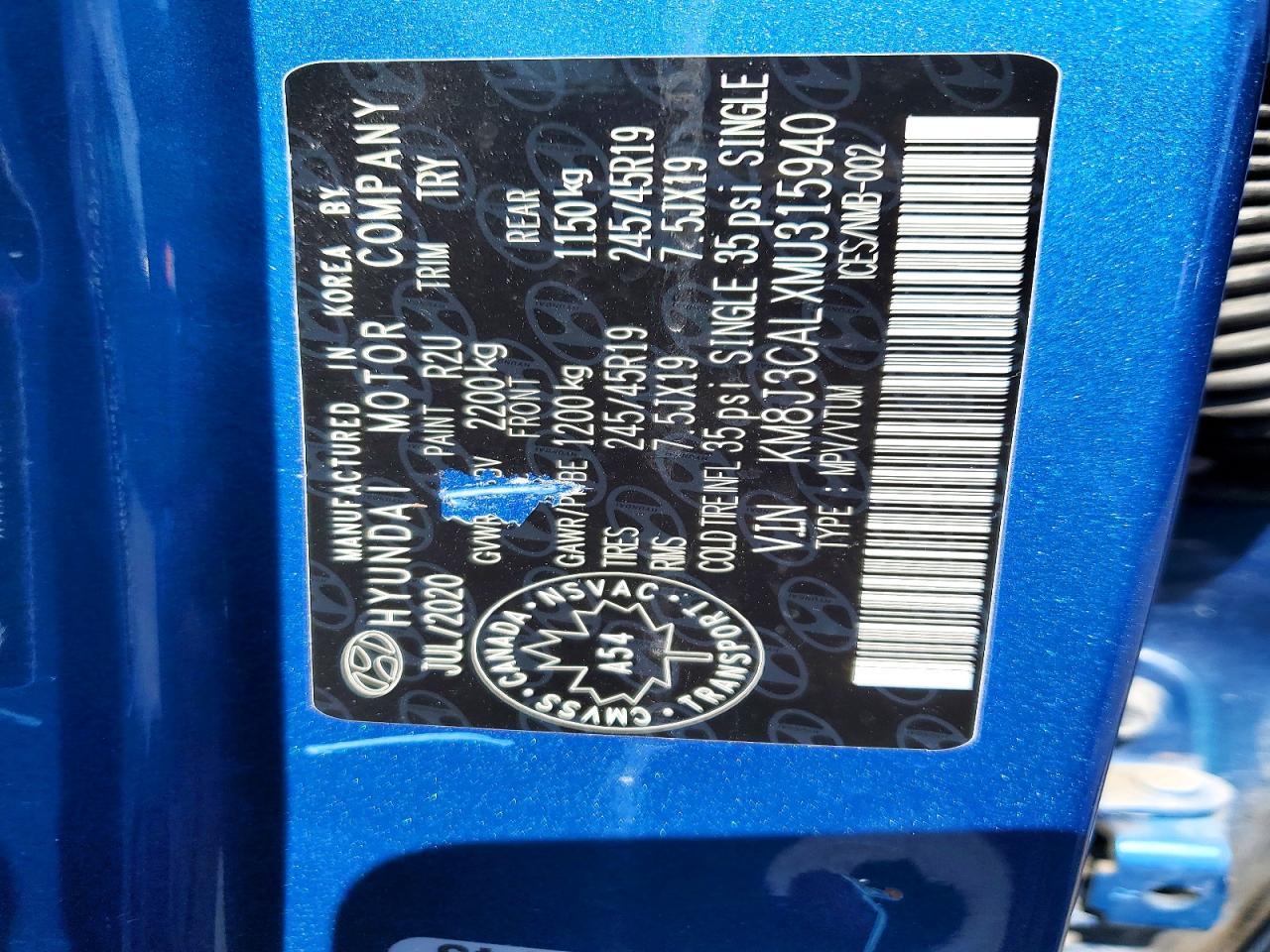 2021 Hyundai Tucson Sel - zdjęcie 13