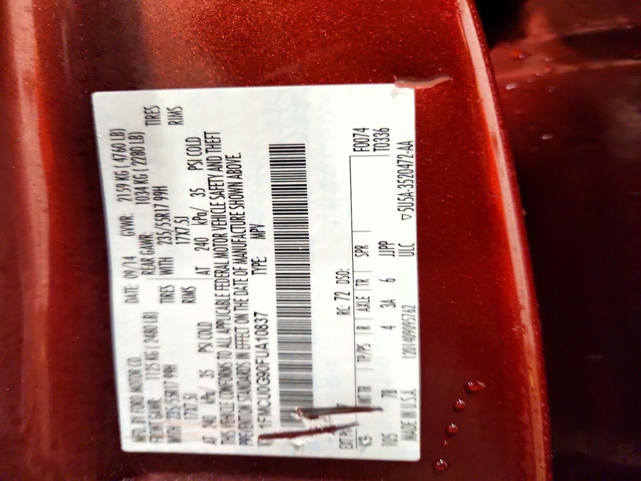 2015 Ford Escape Se - zdjęcie 13