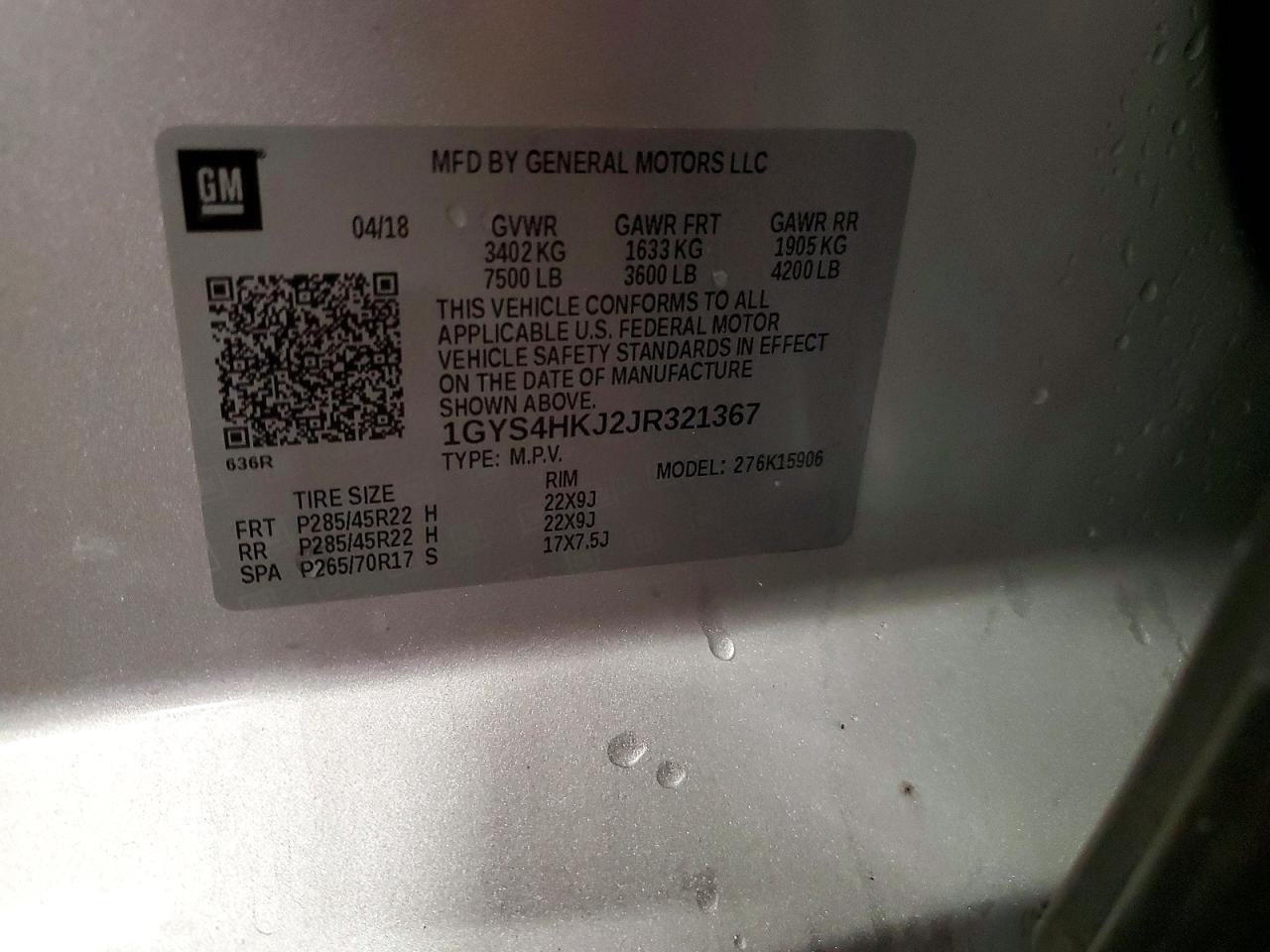 2018 Cadillac Escalade Esv Luxury - zdjęcie 13