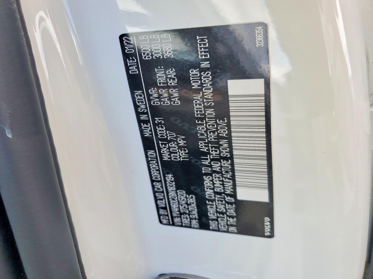 2022 Volvo Xc90 T8 Recharge Inscription Expres - zdjęcie 13