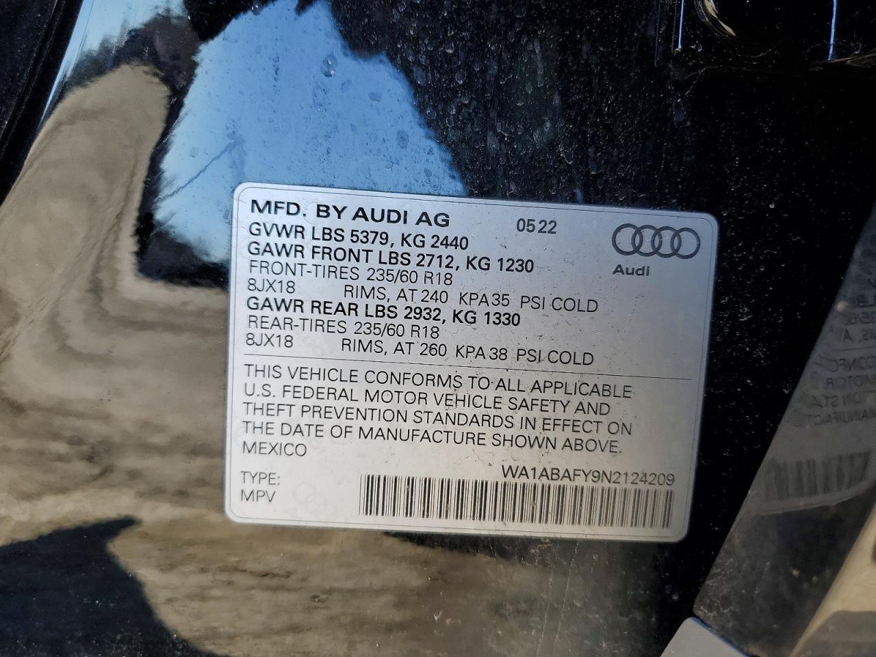 2022 Audi Q5 Premium 40 - zdjęcie 13