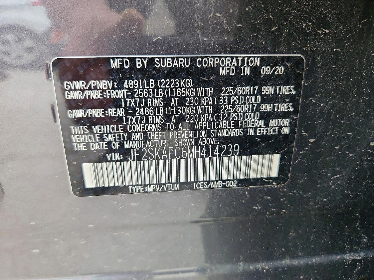 2021 Subaru Forester Premium - zdjęcie 13