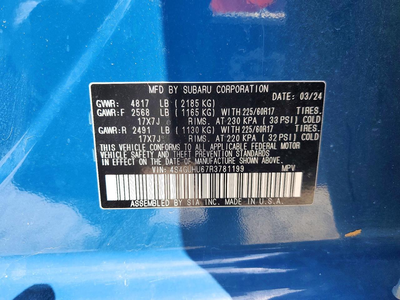 2024 Subaru Crosstrek Wilderness - zdjęcie 13