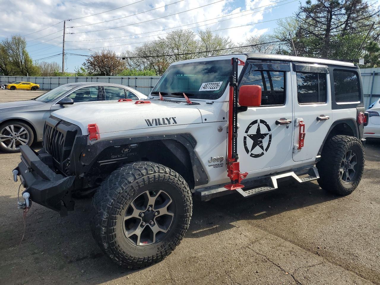 2018 Jeep Wrangler Unlimited Sport - zdjęcie główne