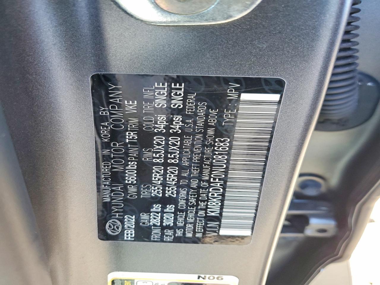 2022 Hyundai Ioniq 5 Limited - zdjęcie 12