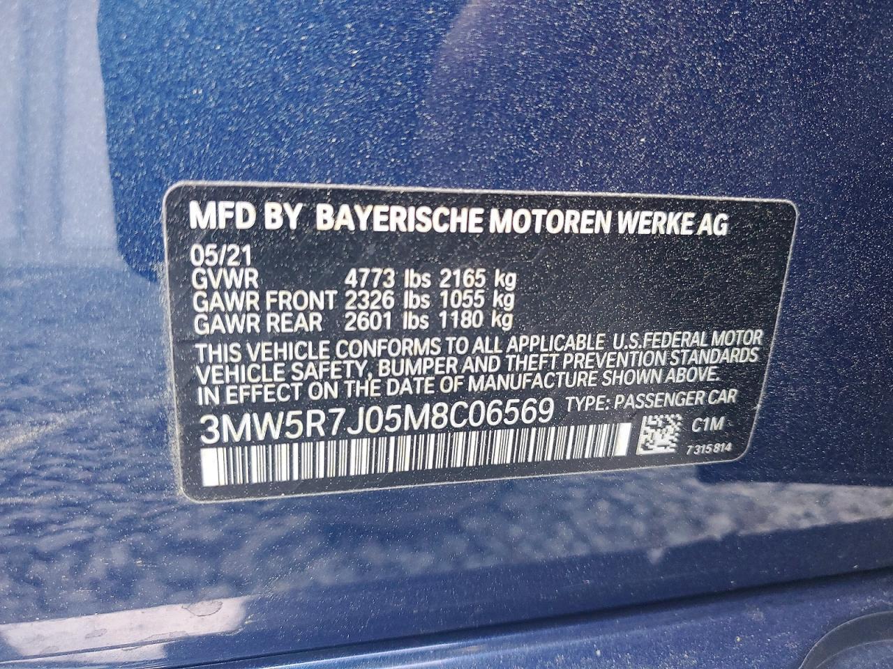 2021 BMW 330Xi - zdjęcie 12