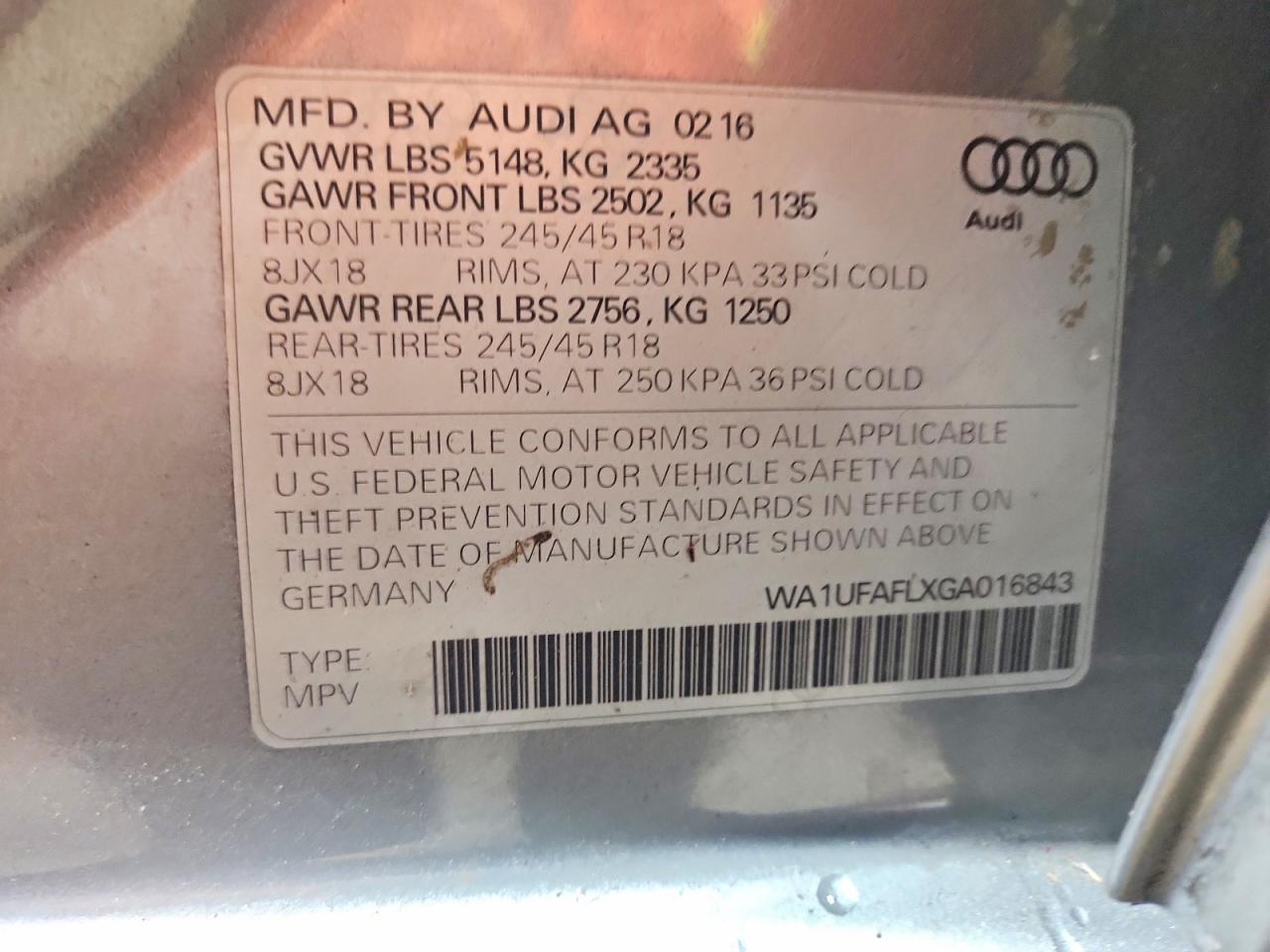 2016 Audi A4 - zdjęcie 12